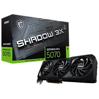 Видеокарта MSI PCI-E 5.0 RTX 5070 12G SHADOW 3X NVIDIA GeForce RTX 5070 12Gb 192bit GDDR7 2512/28000 HDMIx1 DPx3 HDCP Ret