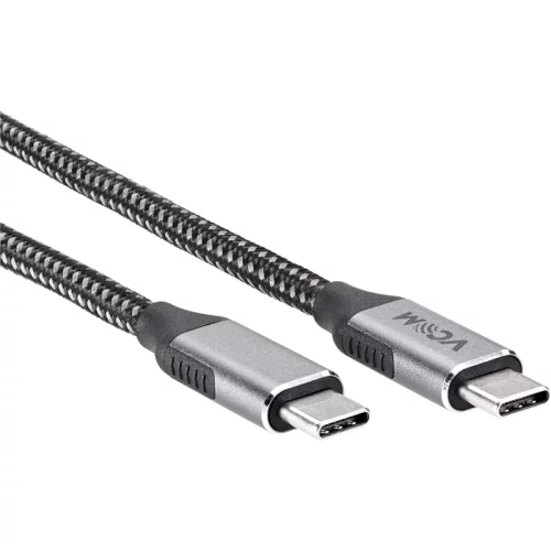 Кабель/ Кабель USB3.2 Gen2X2, CM->CM, 20Gbs, 100WT, 4KX60Hz, All shell, 1.8m VCOM <CU420M-1.8M>