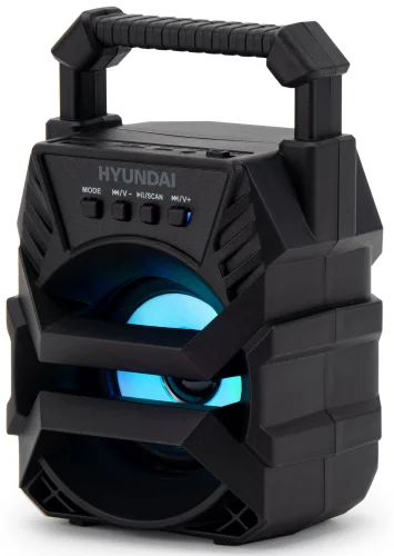Колонка порт. Hyundai H-PS1000 черный 9W 1.0 BT/USB 10м 500mAh фото 13