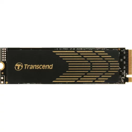 Твердотельный накопитель/ Transcend SSD MTE240S, 500GB, M.2(22x80mm), NVMe 1.4, PCIe 4.0 x4, 3D TLC, R/W 3800/2800MB/s, IOPs 190 000/540 000, DRAM buffer 512MB, TBW 850, DWPD 0.9 (5 лет) (TS500GMTE240S)