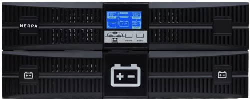 ИБП NERPA RU (online, Rack/ Tower, 3 kVA/ 2.7 kW, установлено 8 x 12V,7Ah АКБ, возможность подключения внешних АКБ) (NU-1RT3B-001)