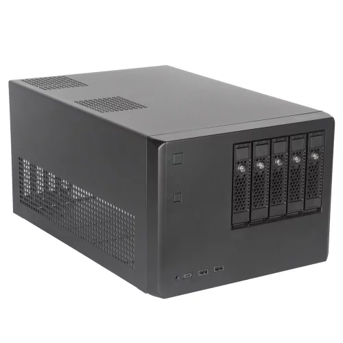 Корпус Silverstone G49CS351B000020 5-bay SAS-12G / SATA-6G hot-swappable high performance NAS chassis 5-bay SAS-12G / SATA-6G hot-swappable high performance NAS chassis