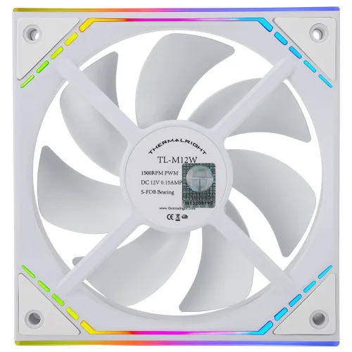 Thermalright Вентилятор TL-M12W / ARGB / 120mm PWM / TRTLM12W фото 3