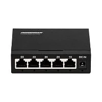 NEOMAX неуправляемый коммутатор NMS-105P-1000-S, 5 портов 1000 Mbps, металл