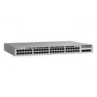 Catalyst 9200 48-port full PoE+, Modular uplink option, PS 1x1kW, Network Essentials, PoE 740/ 1440W , C9200-48P-E