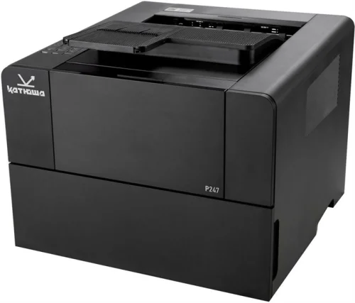 Принтер Катюша P247, А4 Ч/Б, 47 стр/мин, 1200 dpi. CPU 800 МГц, 512 Мб, Ethernet, USB, Wi-Fi, Старт. тонер 3 000 отп. (P247#TRL)