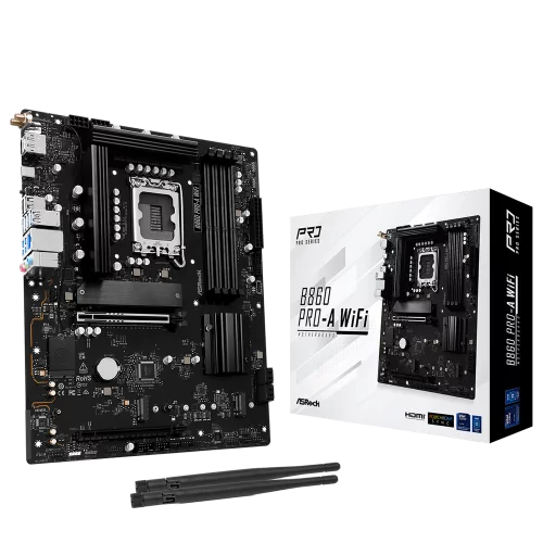 Материнская плата ASRock B860 PRO-A WIFI,