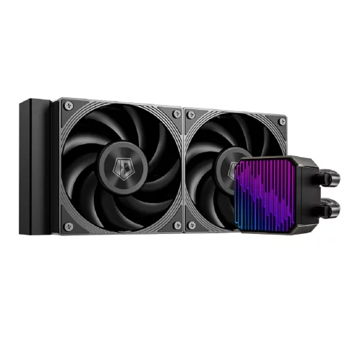 Система водяного охлаждения ID-Cooling DX240 Max Soc-AM5/ AM4/ 1151/ 1200/ 2066/ 1700 черный 4-pin 32.5dB Al+Cu 300W Ret
