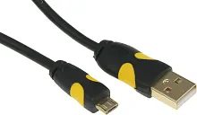 Кабель 2A Smooth connector USB (m)-micro USB (m) 1.5м черный (326756) (326756#MLN)