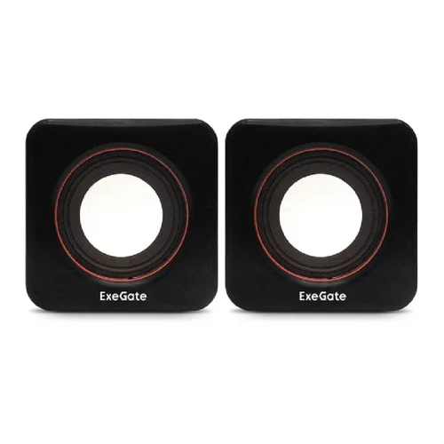 Exegate EX287050RUS Акустическая система 2.0 ExeGate Disco 160 (питание USB, 2х3Вт (6Вт RMS), 100-20000Гц, черный) фото 3