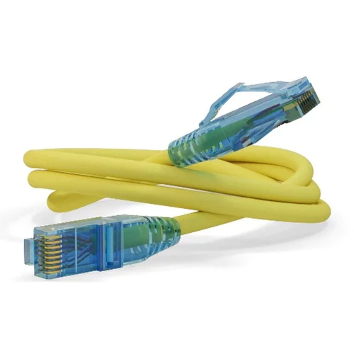 Кабель Hyperline Hyperline PC-LPM-UTP-RJ45-RJ45-C6-1M-LSZH-YL Патч-корд U/ UTP, Cat.6 (100% Fluke Component Tested), LSZH, 1 м, желтый (PC-LPM-UTP-RJ45-RJ45-C6-1M-LSZH-YL) (040404)