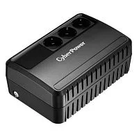ИБП CyberPower BU725E, Line-Interactive, 725VA/390W, 3 Schuko розетки, Black, 0.15х0.15х0.2м., 5кг./ UPS Line-Interactive CyberPower BU725E 725VA/390W (3 EURO)