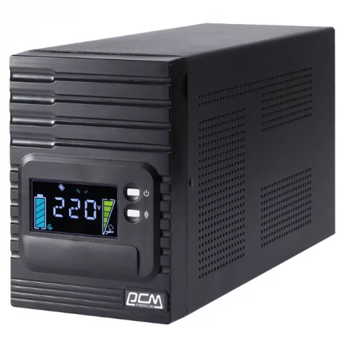 Источник бесперебойного питания Powercom Smart King Pro+ SPT-3000 LCD 2400Вт 3000ВА черный/ UPS Powercom Smart King Pro+ SPT-3000 LCD 2400W 3000Va black (SPT-3000-II LCD) фото 2