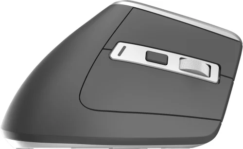 Мышь Оклик 991MW серый оптическая (2400dpi) silent беспроводная BT/ Radio USB для ноутбука (7but) (1885263)