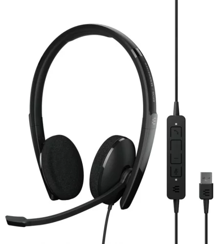 Гарнитура проводная EPOS Sennheiser ADAPT 160 USB, Double-sided HS (1000915)