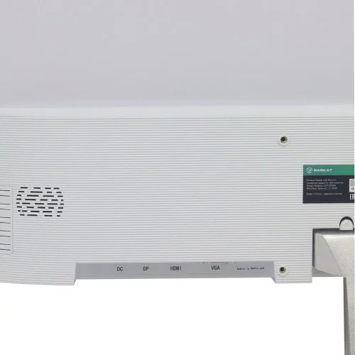 Монитор 27 Raskat I27F10DAW (27,IPS, 1920*1080, VGA+HDMI, 5ms, 178°/ 178°, 1000:1, 100Hz, White ) фото 5
