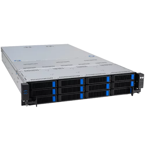 Серверная платформа/ ASUS RS720-E11-RS12U/10G/2.6KW/12NVMe/OCP/GPU (90SF01Z1-M00270)