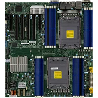 Материнская плата/ SUPERMICRO MBD-X12DPI-NT6-B E-ATX Server Motherboard LGA 4189 C621A (MBD-X12DPI-NT6-B BUNDLE)