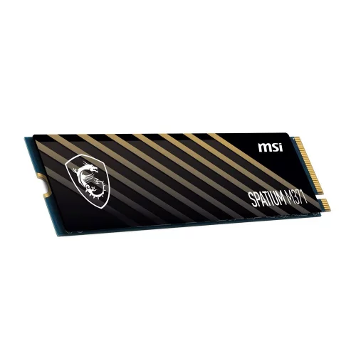 MSI SSD SPATIUM M371, 1000GB, M.2(22x80mm), NVMe, PCIe 3.0 x4, 3D TLC, R/W 2350/1700, IOPs 90 000/280 000, TBW 210, DWPD 0.12 (5 лет) (S78-440L870-P83)