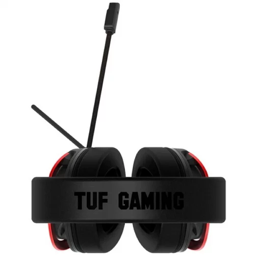 Гарнитура ASUS TUF GAMING H3 проводная, чёрно-красная, 7.1, mini jack 3.5 mm (90YH02AR-B1UA00) фото 3