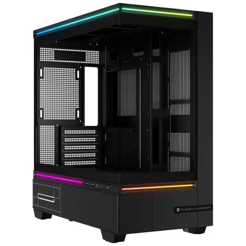 Корпус Case Thermalright TL-M10 Black mATX / win / black / no PSU / Tempered Glass (814256021340)