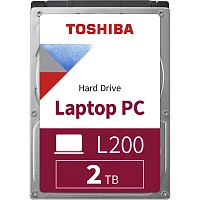 Жесткий диск Toshiba SATA-III 2TB HDWL120UZSVA Notebook L200 (5400rpm) 128Mb 2.5"