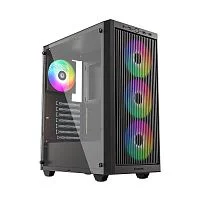 Корпус Case ID-Cooling WARE 310 ARGB Black ATX/ win TG/ 4 fans/ Type C/ CPU 160mm/ GPU 320mm/ no PSU