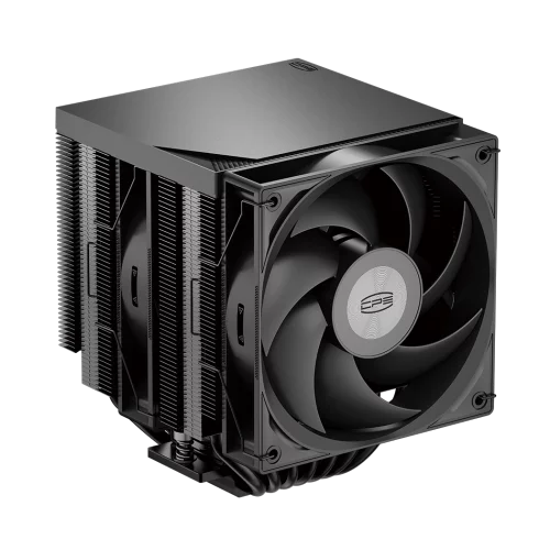 Кулер для процессора/ CPU Cooler PCCooler RT720 TC BK (270W, 4-pin PWM, 157.5mm, Al/Cu, 7x6mm, 2x120mm, 73.32CFM, 34.9dBA, 2200RPM, S: 1851/1700/1200/115X, AM5/AM4, black)
