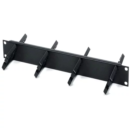 Кабельный организатор с пластиковыми кольцами Hyperline CM-2U-PL-DBL , двухсторонний, 19