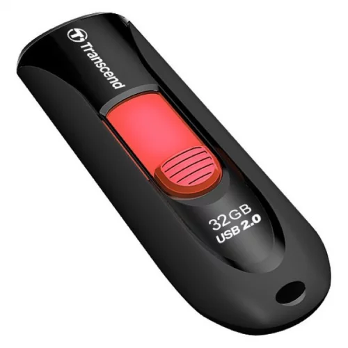Флеш-накопитель 32GB Transcend JetFlash 590, USB 2.0, Black (TS32GJF590K)