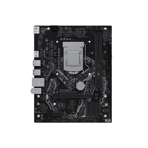 MAXSUN MS-Challenger B460M-D (Socket 1200, mATX, 2*DDR4(64Gb), DP/HDMI, 2*SATA3, 1*M.2, 1xPCI-E x16 /1xPCI-E x, 4*USB 2.0, 2*USB 3.2 Gen1 , LAN 1*1G, RTL) фото 2