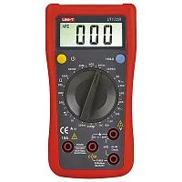 Цифровой мультиметр UNI-T UT132B Напряжение постоянного/ переменного тока (600 В); постоянный ток (10А); Сопротивление (20 МОм); Тест батареи