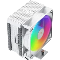 Кулер для процессора/ CPU Cooler Ocypus Gamma A40 WH ARGB Digital (200W, 4-pin PWM, LED temp., 133mm, Al/ Cu, 4x6mm, ARGB, 1x100mm, 41CFM, 29.5dBA, 2400RPM, S: 1851/ 1700/ 1200/ 115X, AM5/ AM4, white) (GAMMA-A40-WH1NAWD00X-GL)