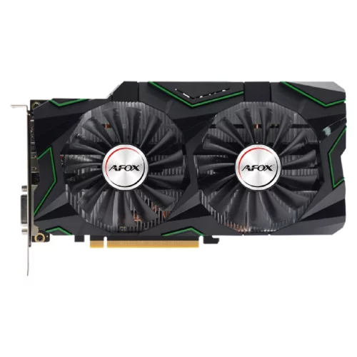 Видеокарта AFOX Geforce GTX1660 6GB GDDR5 192Bit HDMI ATX 2FAN (AF1660-6144D5H4 / AF1660-6144D5H7) RTL