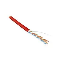Кабель LANMASTER патч-кордовый UTP, 4x2, кат 5E, 350Mhz, LSZH, красный, 305 м (LAN-5EUTP-PT-LSZH-RD)