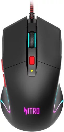 Мышь Acer Nitro OMW301 черный оптическая (7200dpi) USB (6but) (ZL.MCECC.024)
