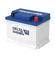 Аккумуляторная батарея для автомобилей/ DELTA серия START MASTER, DELTA START MASTER 68 Ah EFB, напряжение 12В, емкость 68 Ач (разряд 20 часов; 10.5В), пусковой ток: 700А, полярность обратная ( - +),