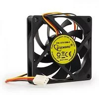 Gembird Вентилятор 70x70x15, втулка, 3pin, провод 25см [D7015SM-3]