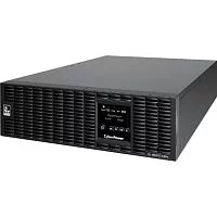 ИБП Online CyberPower 10000VA/10000W USB/RS-232/Dry/EPO/SNMPslot/RJ11/45/без ВБМ (4 IEC С13, 4 IEC C19, 1 Hardwire Terminal Block), 0.8х0.6х0.3м., 25кг./ UPS Online CyberPower OL10KERT3UPM 10000VA/10000W USB/RS-232/Dry/EPO/SNMPslot/RJ11/45/ без ВБМ (8 IEC