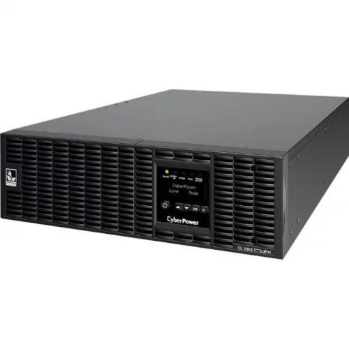 ИБП Online CyberPower 10000VA/10000W USB/RS-232/Dry/EPO/SNMPslot/RJ11/45/без ВБМ (4 IEC С13, 4 IEC C19, 1 Hardwire Terminal Block), 0.8х0.6х0.3м., 25кг./ UPS Online CyberPower OL10KERT3UPM 10000VA/10000W USB/RS-232/Dry/EPO/SNMPslot/RJ11/45/ без ВБМ (8 IEC