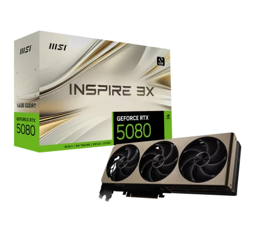 Видеокарта/ GeForce RTX 5080 16G INSPIRE 3X