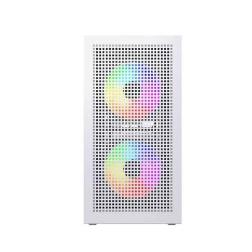 Powercase Корпус Mistral SM05 ARGB, Tempered Glass, 3x120mm ARGB PWM fans, белый, mATX (CMMSM05W-A3) фото 2