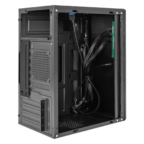 Корпус MINITOWER mATX W/PSU 2хUSB+USB3.0 HD Audio черный BAA-408U EX298155RUS EXEGATE фото 2