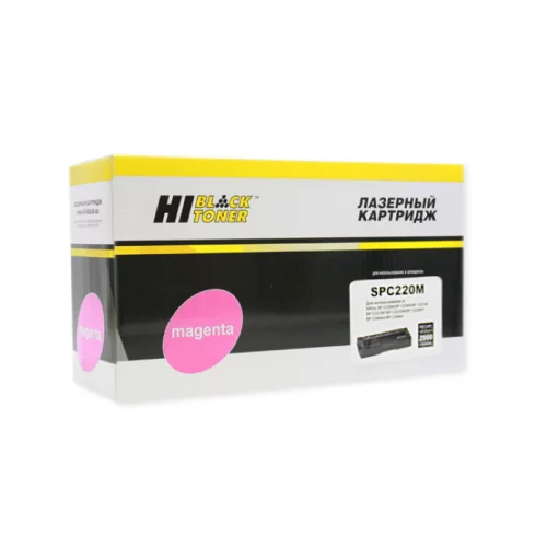 Картридж Hi-Black HB-SPC220M, пурпурный, 2000 страниц, для Ricoh Aficio SP-C220DN/ C221DN/ C222SF (301020532)