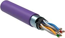 Кабель информационный ITK LC1-C604-326 кат.6 F/ UTP 4X2X23AWG LSZH внутренний 305м фиолетовый