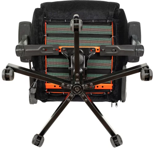 Кресло игровое Knight N1 Fabric черный Light-20 с подголов. крестов. металл (KNIGHT N1 BLACK) фото 8