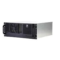 Procase RM445D-B-0 Корпус 4U Rack server case, 3x5.25+8HDD, черный, без блока питания, глубина 450мм, MB 12"x10.5", дверца