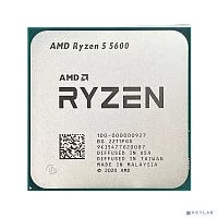 Процессор/ CPU AM4 AMD Ryzen 5 5600 (6C/12T, 3.5/4.4GHz, 32MB, 65W) OEM (100-000000927)