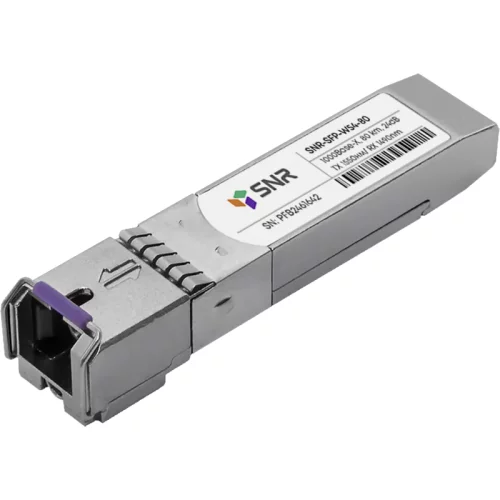 Модуль/ Модуль SFP WDM, дальность до 80км (24dB), 1550/1490нм (SNR-SFP-W54-80)