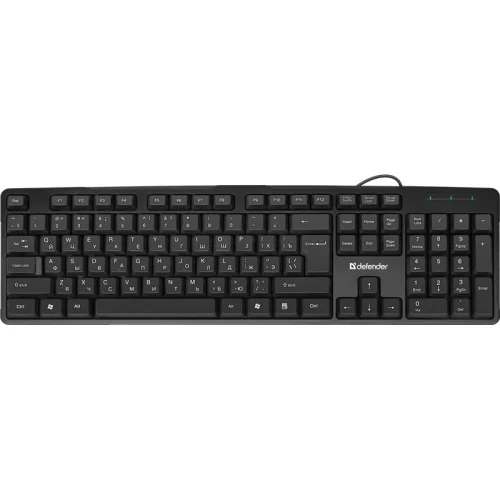 Defender Проводная клавиатура Next HB-440 RU,черный,полноразмерная USB (45440)